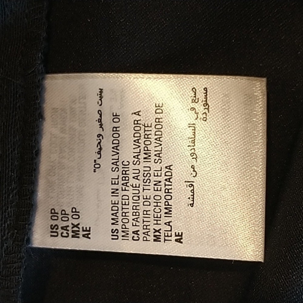 Alfani Ebony Black Capri Stretch Pants sz 0P - Picture 10 of 10